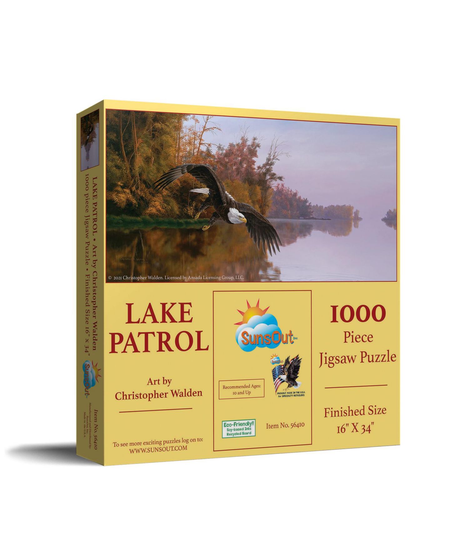 Пазл SunsOut Lake Patrol 1000 piece Jigsaw Puzzle for Adults — фото 1