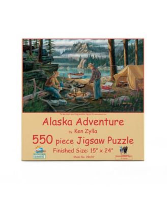 Alaska Adventure 550 piece Jigsaw Puzzle for Adults