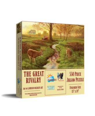 the Great Rivalry 550 piece Jigsaw Puzzle for Adults