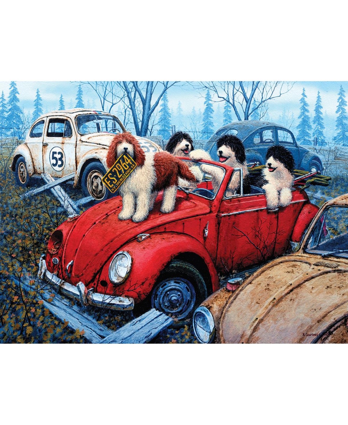 SunsOut Hit the Road 500 piece Jigsaw Puzzle for Adults