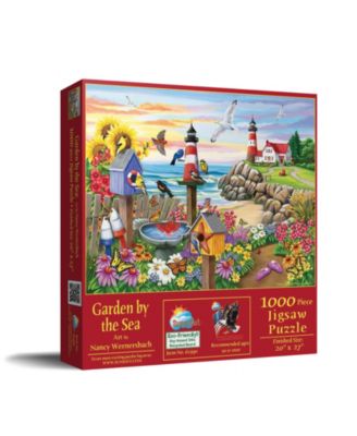 Garden by the Sea 1000 piece Jigsaw Puzzle for Adults