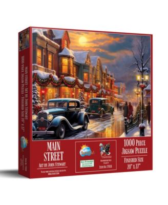 Main Street 1000 piece Jigsaw Puzzle for Adults  Christmas