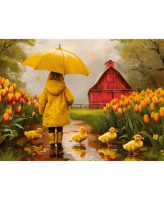 Rainy Day Walk 1000 piece Jigsaw Puzzle for Adults
