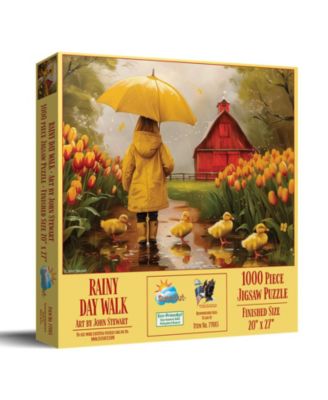 Rainy Day Walk 1000 piece Jigsaw Puzzle for Adults