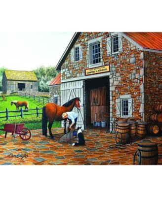 Coppery and Stables 1000 piece Jigsaw Puzzle for Adults