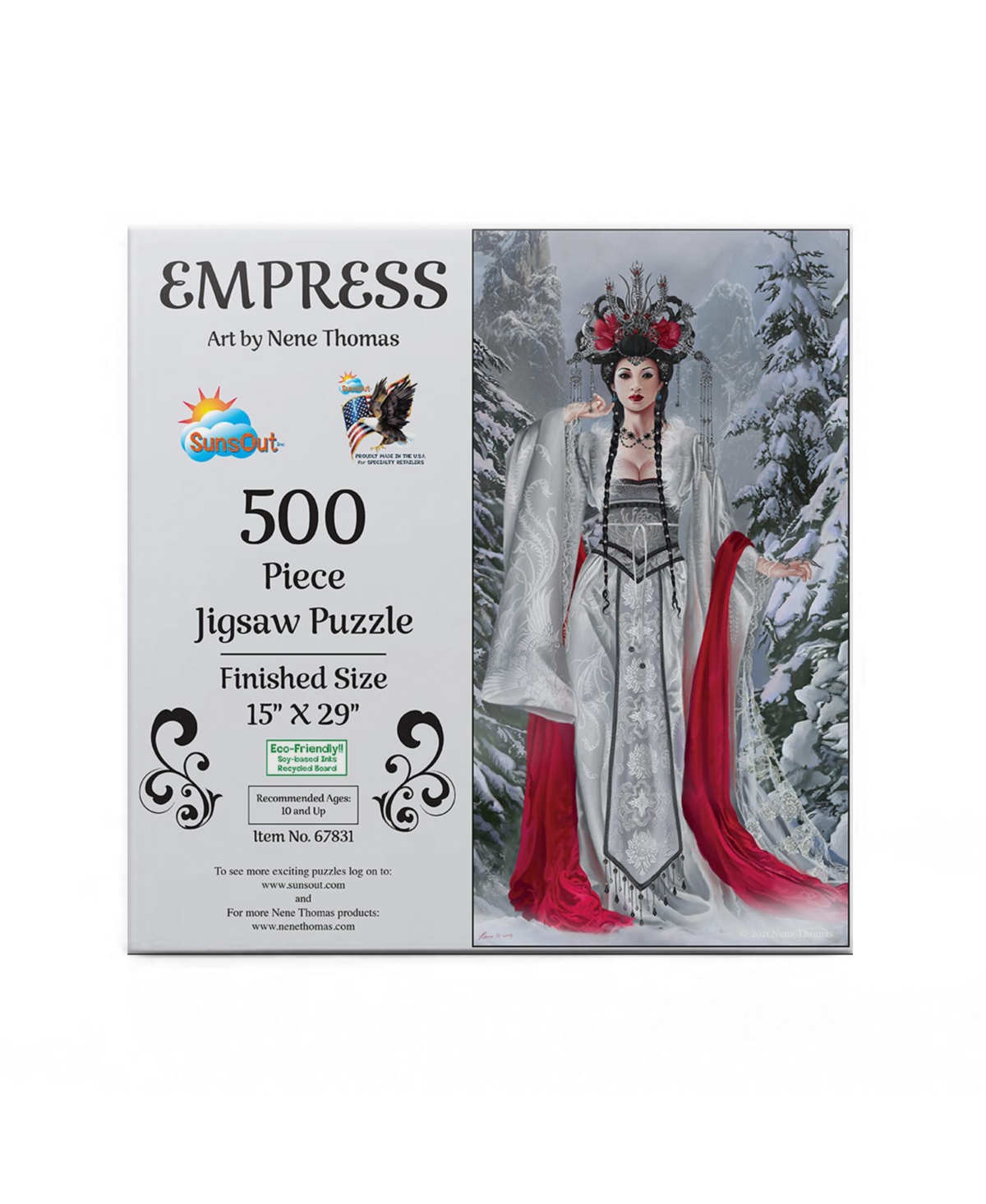 SunsOut Empress 500 piece Jigsaw Puzzle for Adults