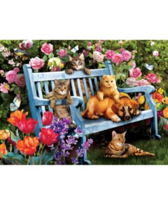 Hanging Out in the Garden 300 piece Jigsaw Puzzle for Adults