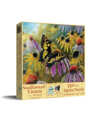 Swallowtail Vistor 550 piece Jigsaw Puzzle for Adults