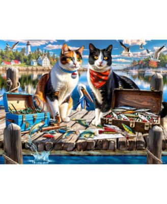 Wharf Cats 1000 piece Jigsaw Puzzle for Adults