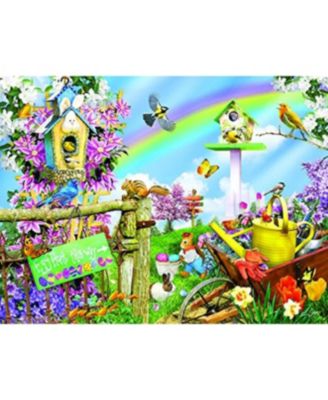 Spring Egg Hunt 500 piece Jigsaw Puzzle for Adults Easter