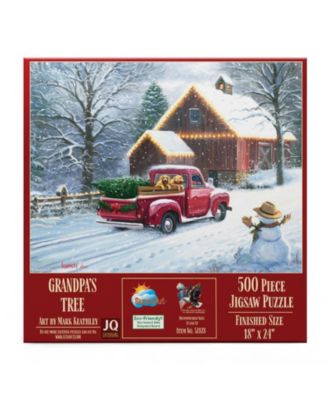 Grandpas Tree 500 piece Jigsaw Puzzle for Adults  Christmas