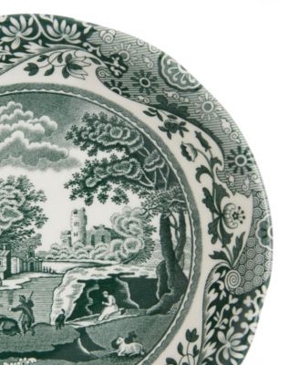 Heritage Green Italian Cereal Bowls, Set of 4