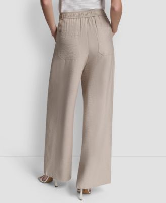 Women's Seam Crinkle Pull-On Pants