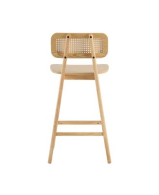 Bari Indoor Wood Barstool, Set of 2