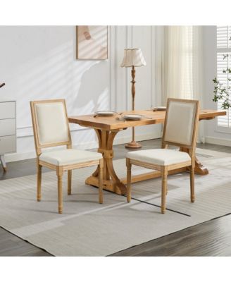 Louis Dining Chairs, Set of 2, Beige