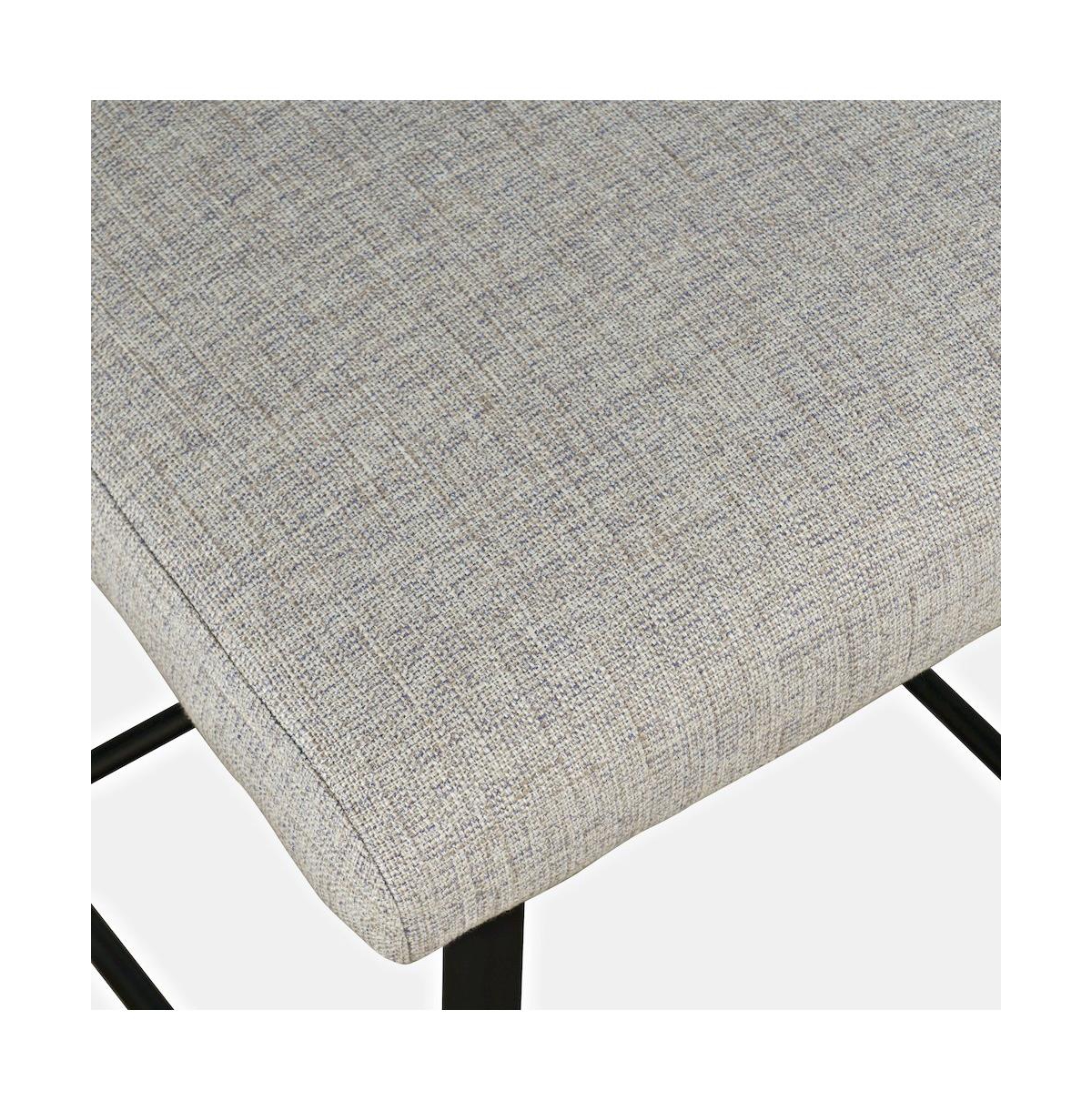 Jofran Macey Contemporary Modern Upholstered Counter Barstool (Set of 2)