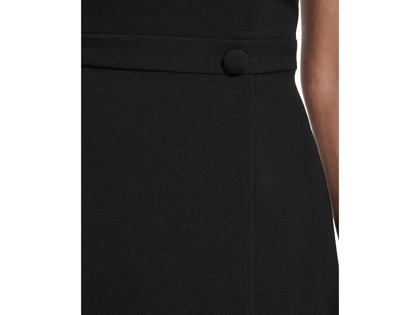 Женское платье Vince Camuto Signature Stretch Cap-Sleeve Fit And Flare, цвет: Чёрный — фото 4