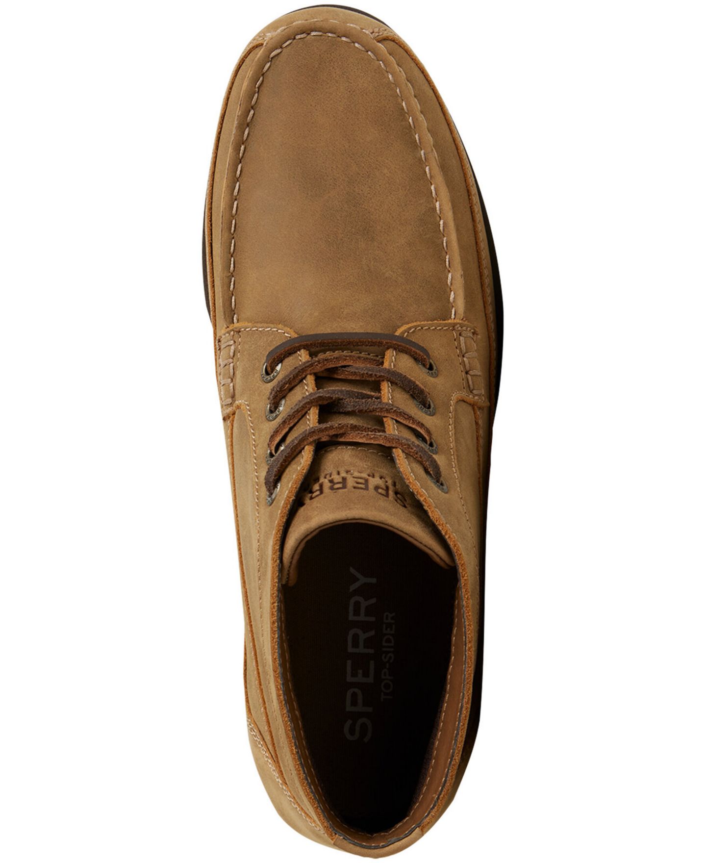 Мужские ботинки Sperry Stringer Lug Chukka Round-Toe, цвет: Рыжевато-коричневый — фото 4