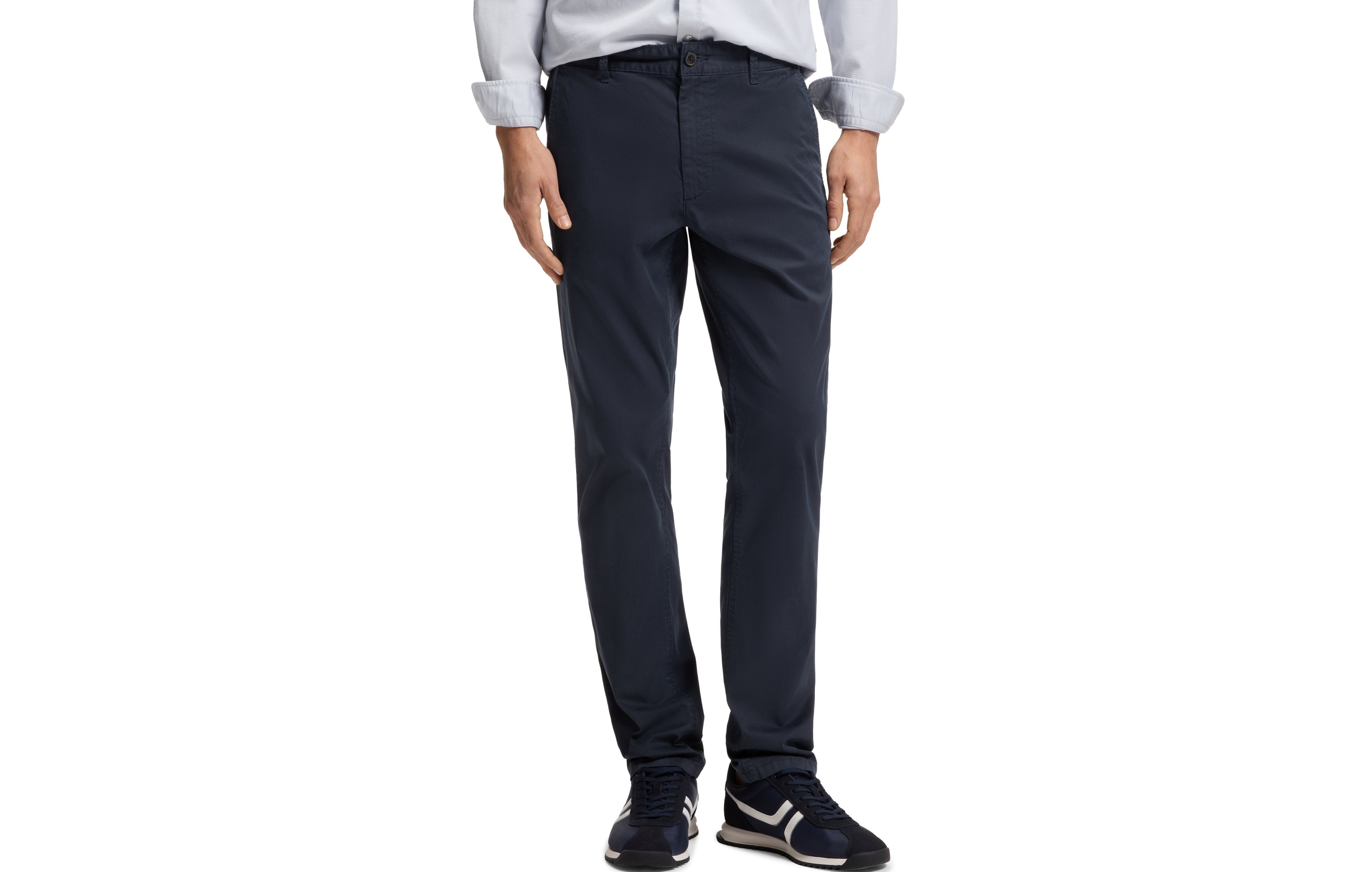 Boss by Hugo Men's Stretch-Cotton Twill Slim-Fit Chinos Pants