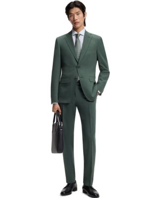 Men's Washable Stretch Fabric Slim-Fit Pants