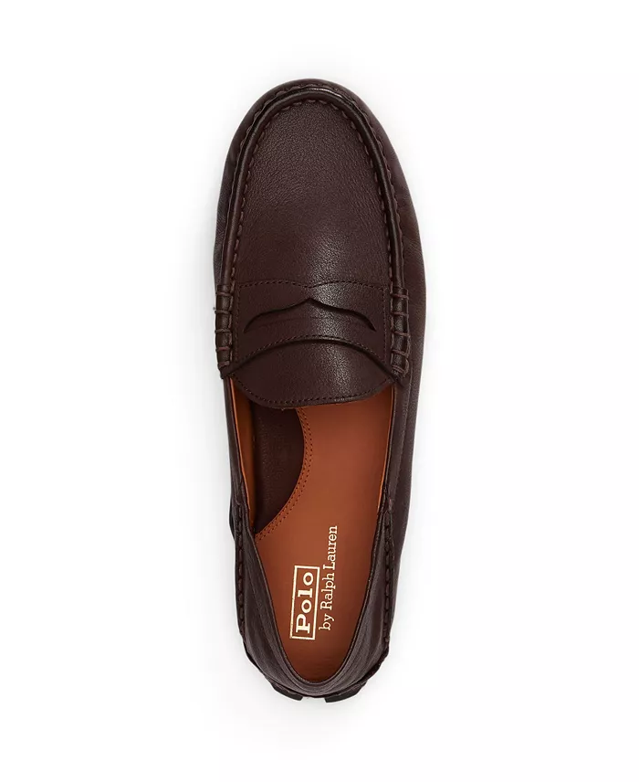 Men's Anders Leather Collapsible Heel Driver Loafers - thumbnail 4