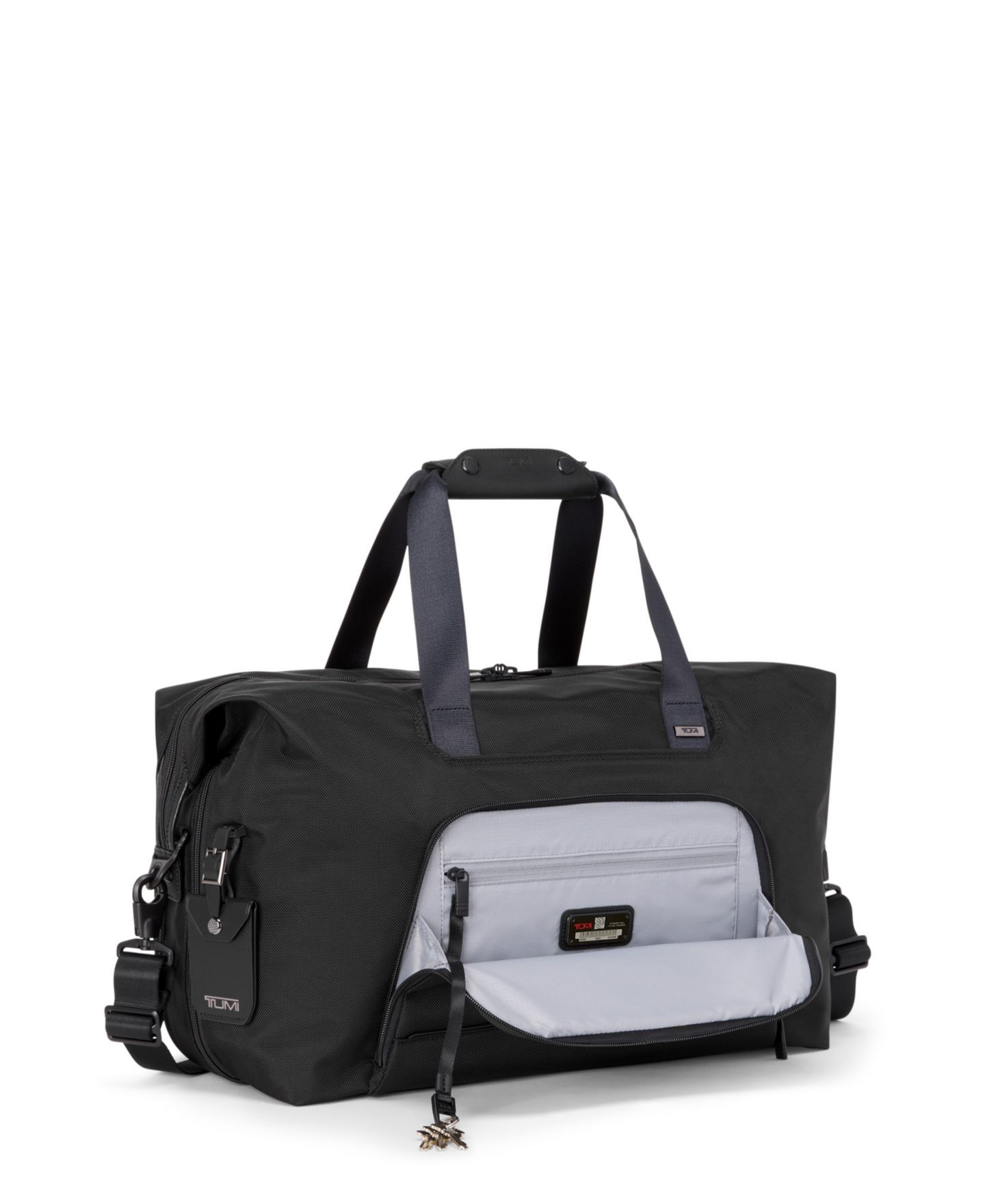 Сумка TUMI Alpha Double Expansion Duffel, цвет: Чёрный — фото 2