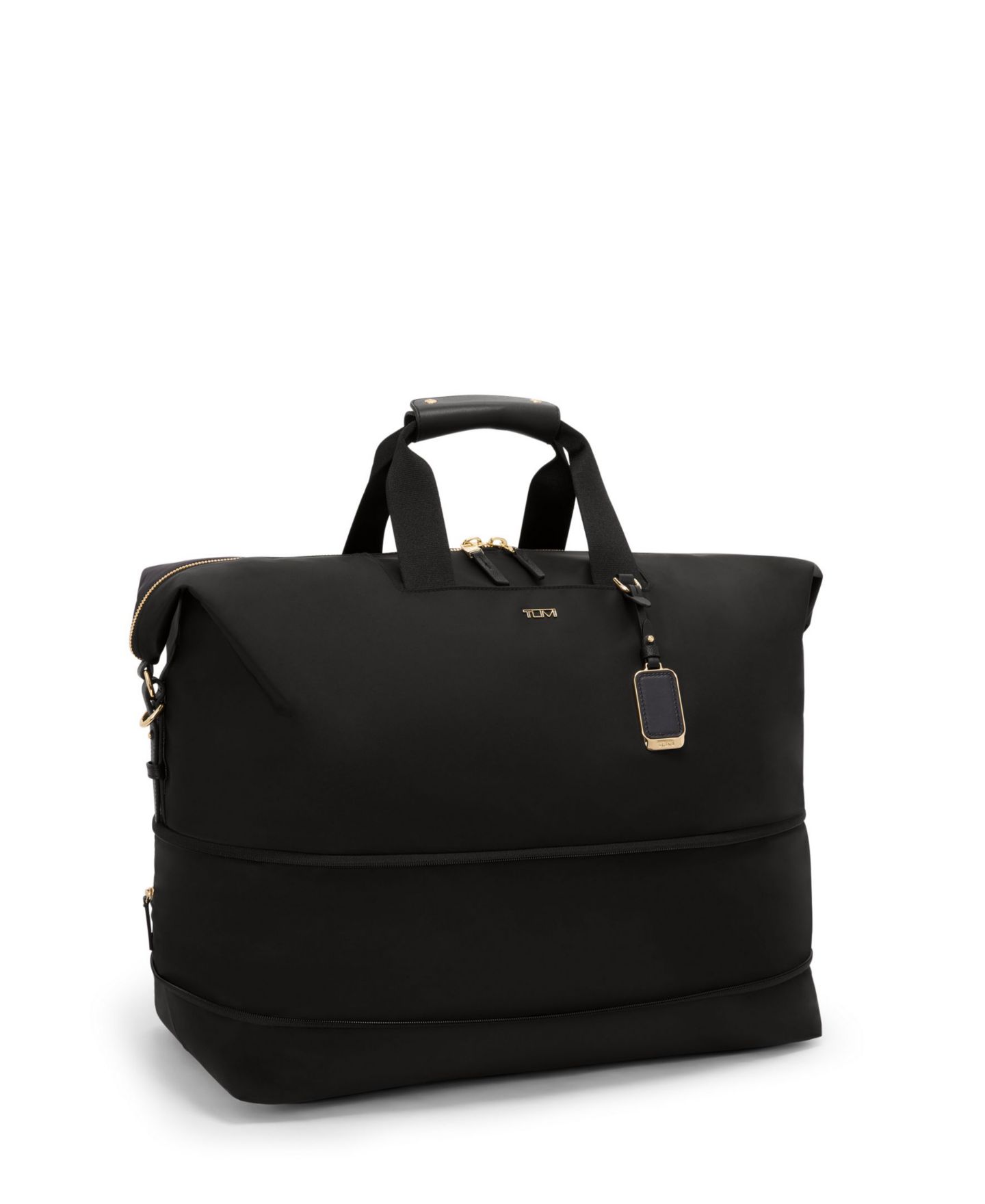 Сумка TUMI Voyageur Rhys Expandable Duffel, цвет: Чёрный / Золотой — фото 7