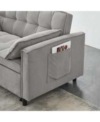 Convertible Sofa with Pull-Out Bed