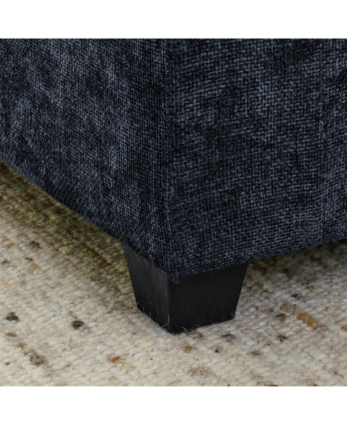 Streamdale Furniture Comfy Cloud Couch Sectional 4 Seat Sofa w/ 2 Ottomans