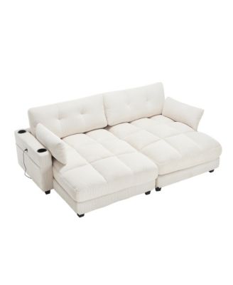 Sleeper Sofa Couch Bed,Oversized Chaise Lounge Chair Cozy Cloud Couch