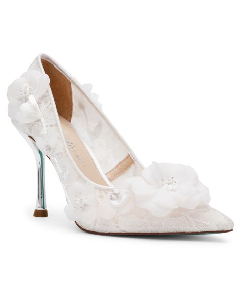 Женские туфли Betsey Johnson Darcy Stiletto Heel Pumps, цвет: Слоновая кость