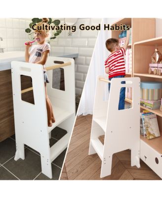 Kids Standing Tower - Adjustable Kitchen Step Stool