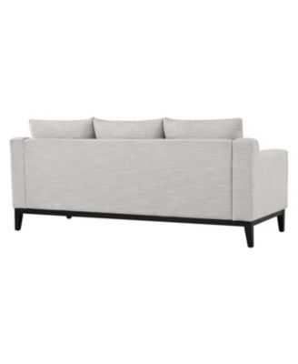 Mira Comfy 3-seat Sofa with Wooden Legs, Modern for Living Room and Study