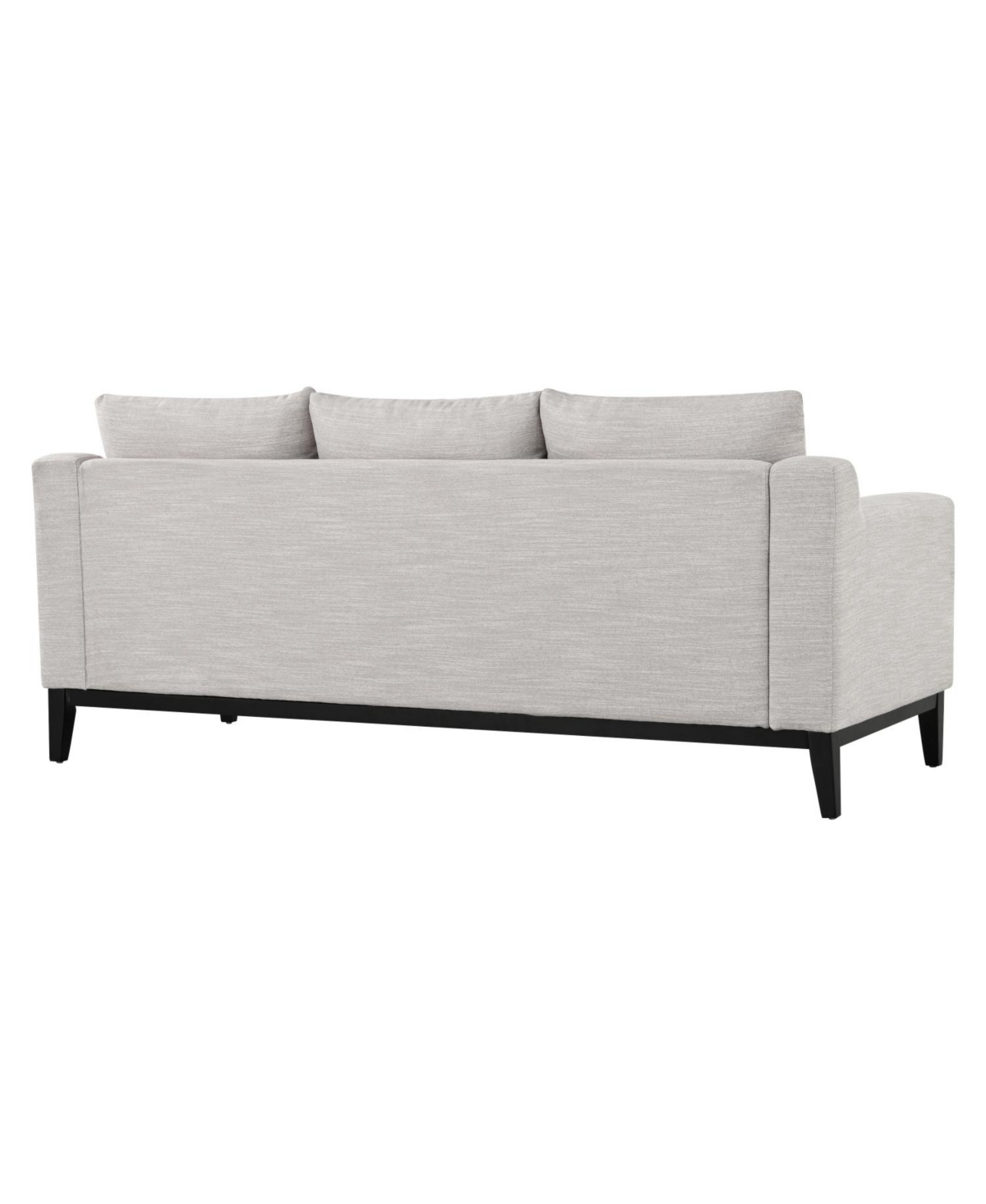 Streamdale Mira Comfy 3-seat Sofa with Wooden Legs, Modern for Living Room and Study