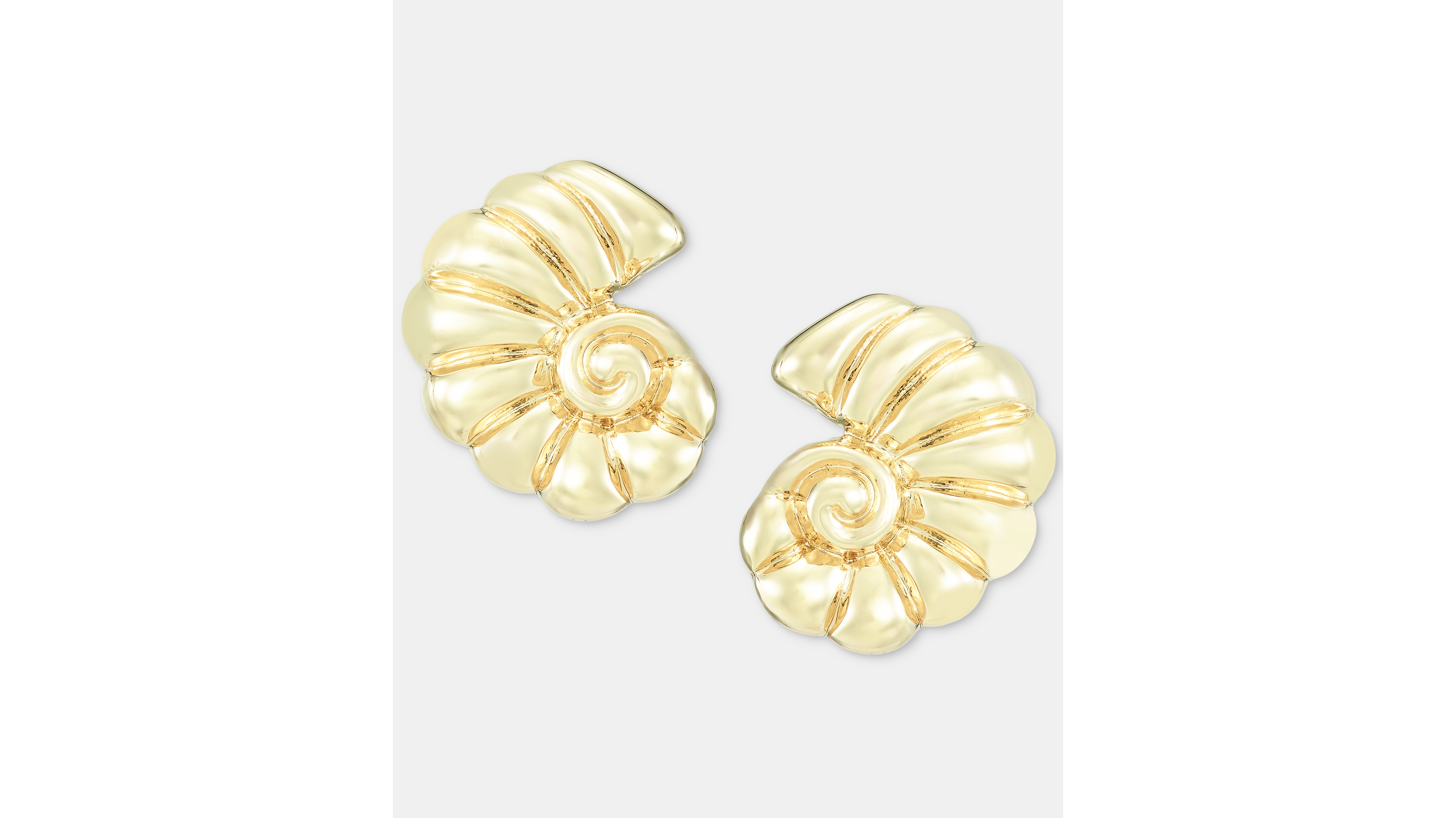 On 34th Shell Button Earrings, Macy's Exclusive