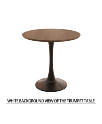 Streamdale 31.5" Walnut Round Dining Set- Table & 2 Chairs