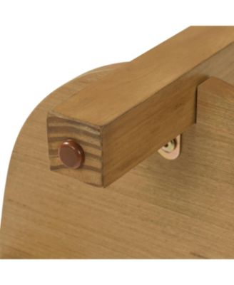 Streamdale Bar Table Set with 3 Stools - Counter Height, Natural