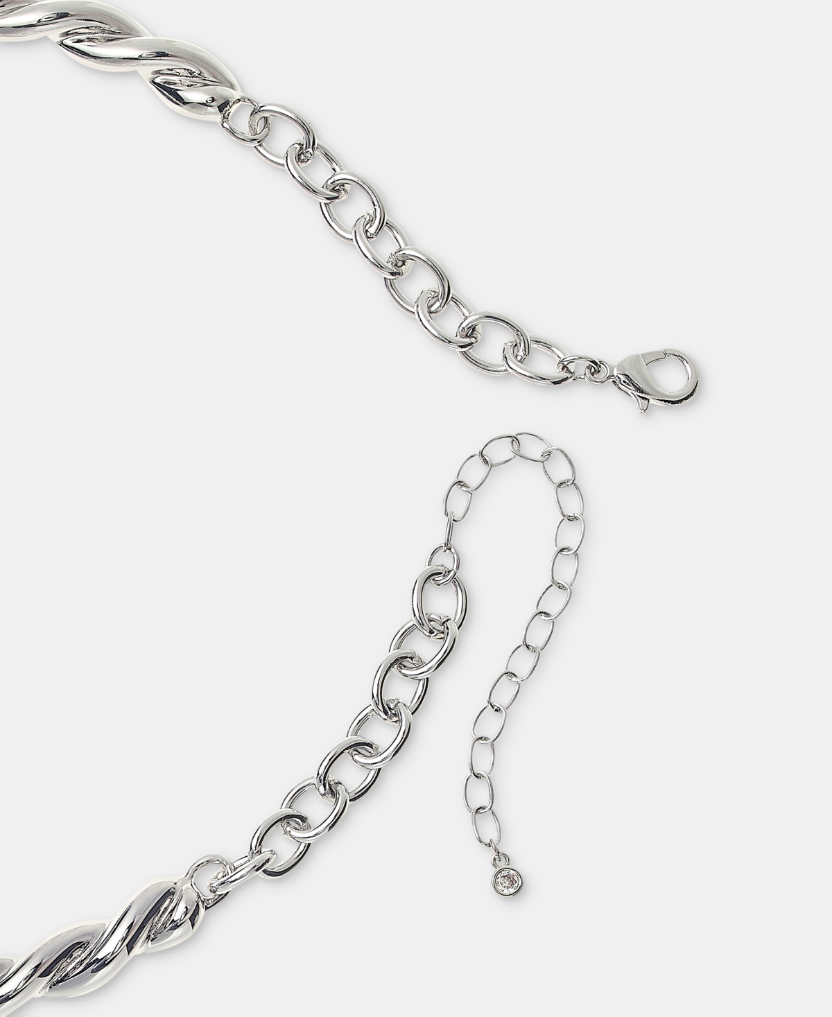 On 34th Twist Collar Necklace, 16" + 3" extender, Macy's Exclusive