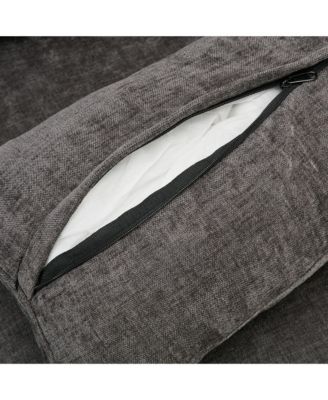 Cozy Upholstered Cloud Sofa Set