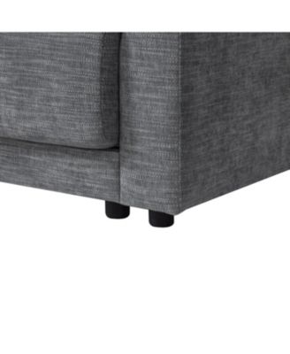 124" Modular Sectional Sofa w/ Storage, Ottoman, USB Charger