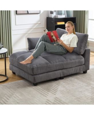 Streamdale Sleeper Sofa Couch Bed,Oversized Chaise Lounge Chair Cozy Cloud Couch