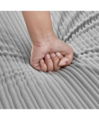 Modern Sofa Couch w/ Ottoman USB Cup Holders