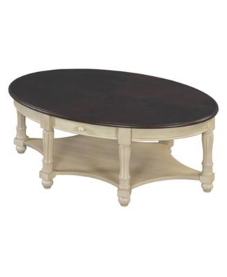 Vintage Oval Coffee Table