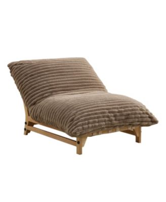 Corduroy Accent Armless Sofa