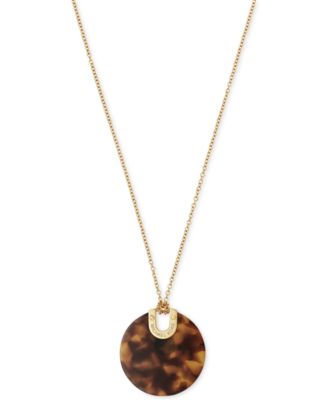 michael kors tortoise necklace