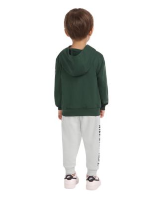 Toddler Boys 2-Piece Sportswear P.E. French Terry Pullover and Pant Set	