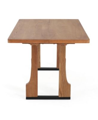 Streamdale 63" Rectangular Dining Table (Natural color)