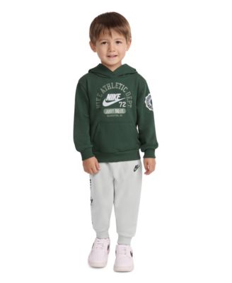 Toddler Boys 2-Piece Sportswear P.E. French Terry Pullover and Pant Set	