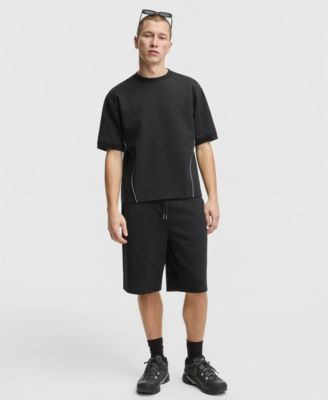 Men's Relaxed-Fit Wide Solid Shorts