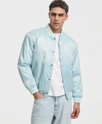 Men's Relaxed-Fit Logo Bomber Jacket